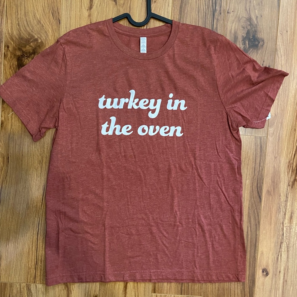 Womens Pregnancy Thanksgiving T-Shirt